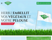 Tablet Screenshot of herbu.com